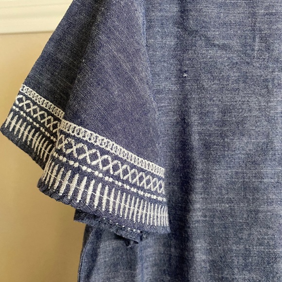 Girls chambray dress - Picture 7 of 8